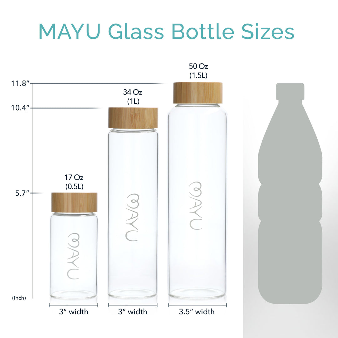 Glass Bottles | 1 Liter / 34 Oz.